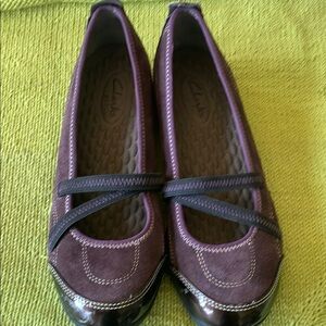 Clarks Women's Purple Flats